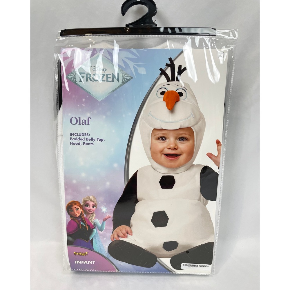 Spirit Halloween Infant Frozen Olaf Snowman Costume Halloween Size 18-24 months